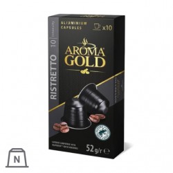 Aroma Gold RISTRETTO Nespresso®*, 10 kaps.