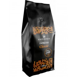 Kavos Banka Espresso Classic black, Kavos Pupelės, 1 kg.