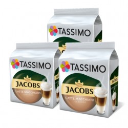 Jacobs LATTE MACCHIATO CLASSICO Tassimo kapsulės, 3 x 8 kaps.