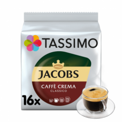 Jacobs CAFFÉ CREMA CLASSICO Tassimo kapsulės, 16 kaps.